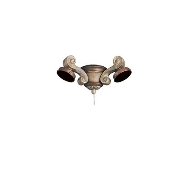 Minka Aire Three Light 60w Candelabra Base 2 1 4 Fitter In Bronze